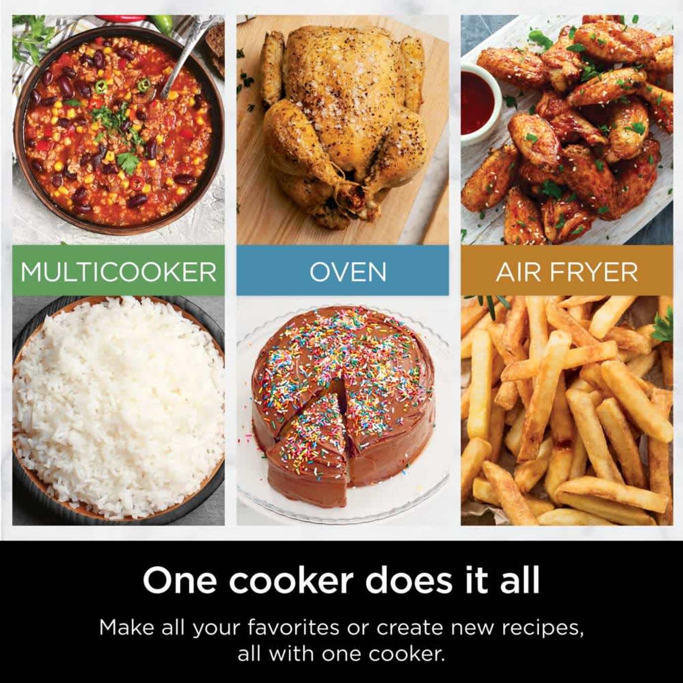 Ninja Combi Multicooker, Air Fryer, and Oven - Image 19