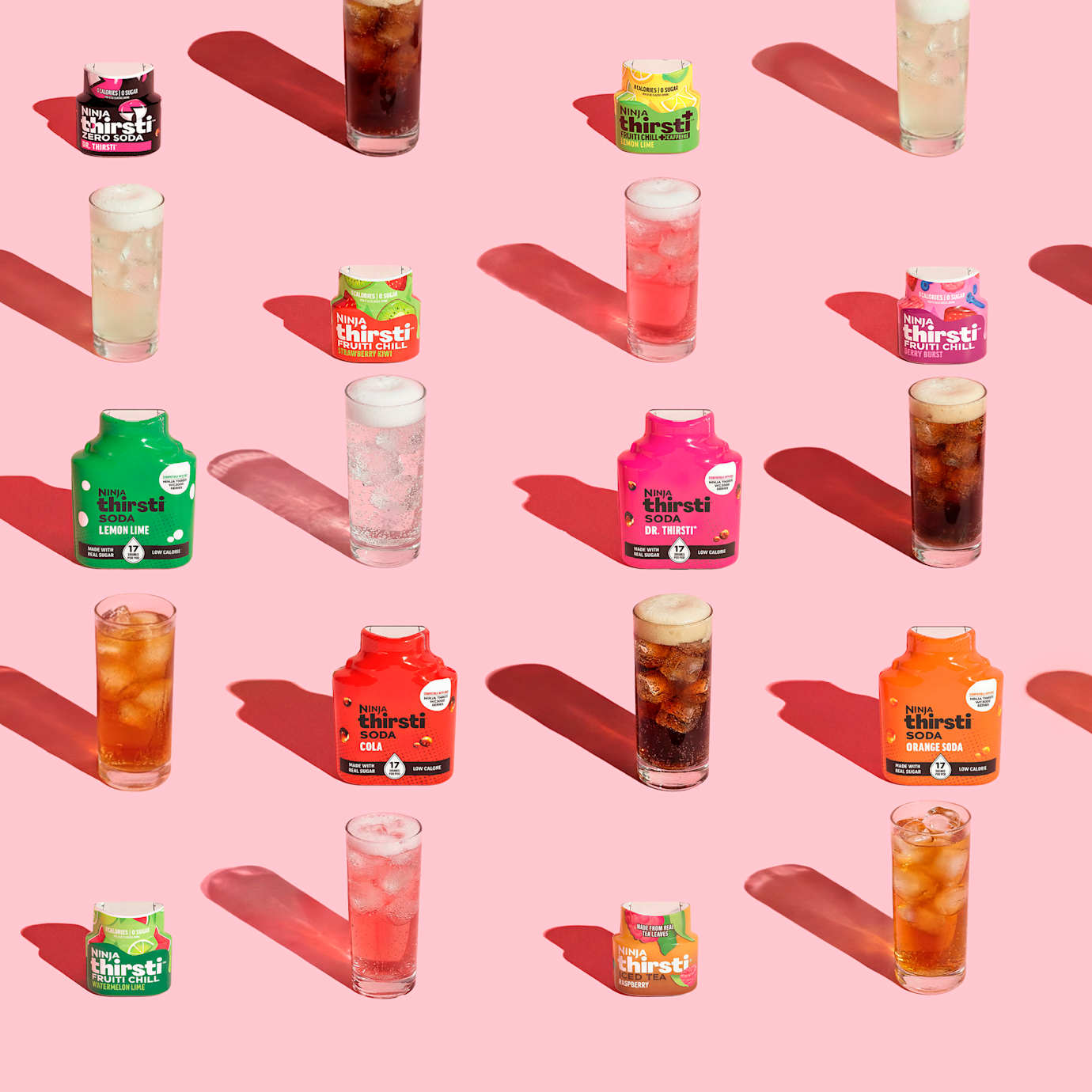 Ninja Thirsti Soda Machine in Cyberspace and Drink Mix Bundle - Image 6