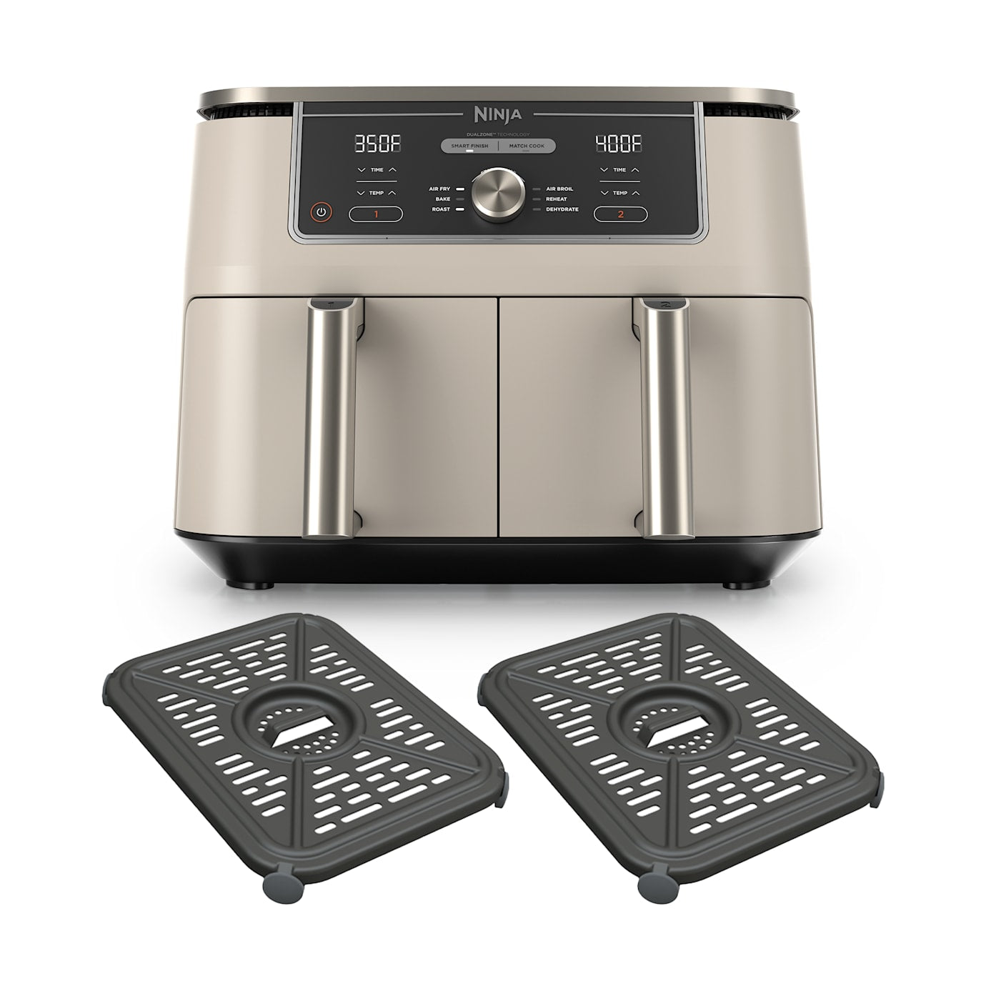 Ninja Shark|Ninja Foodi 10-QT Dual Air Fryer in Stone - Image 15