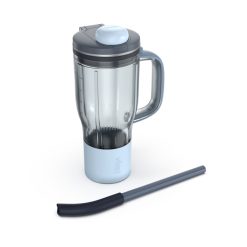 Alternative view of Ninja BlendBOSS 26oz Travel Tumbler and Straw in Cyberspace