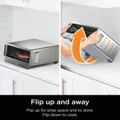 Alternative view of Ninja Flip Toaster Oven and Air Fryer