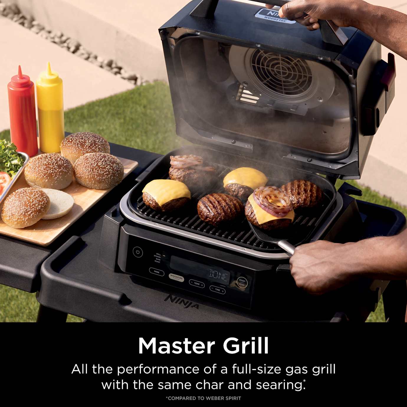 Ninja Woodfire Outdoor Grill - Image 6