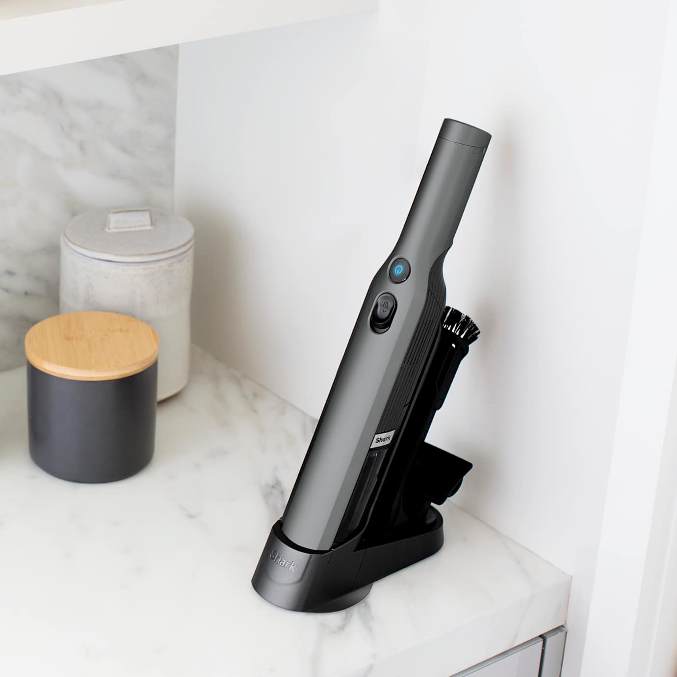 Shark WandVac Cordless Handheld Vacuum in Slate - Image 7