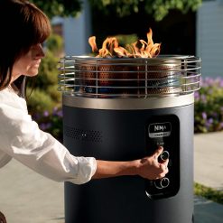 Alternative view of Ninja Fireside360 Fire Pit and Outdoor Heater with Top Cover