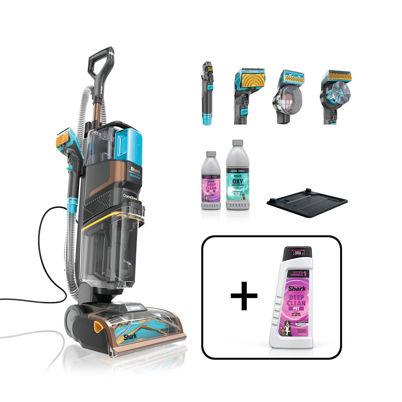 Shark CarpetXpert HairPro Carpet Cleaner Pet Formula