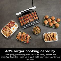 Alternative view of Ninja Sizzle Pro XL Indoor Grill and Griddle