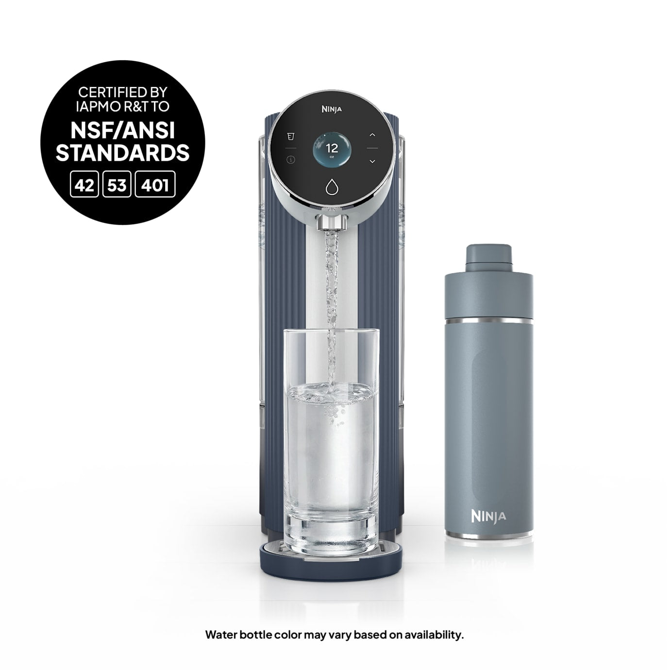 Ninja HydraSense Countertop Water Filtration System in Blue