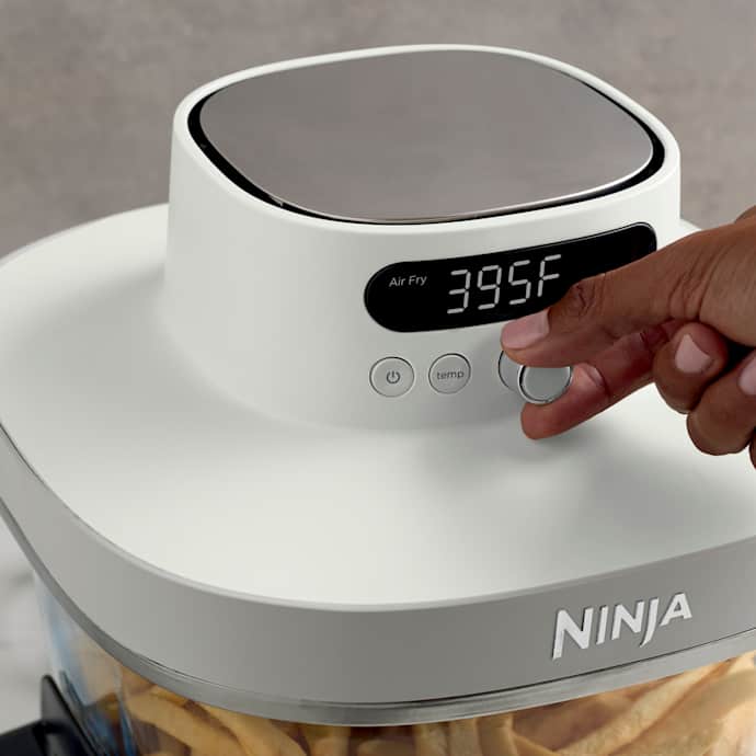 Shark|Ninja Build Your Own Ninja Crispi Pro Glass Air Fryer in Cyberspace - Image 8
