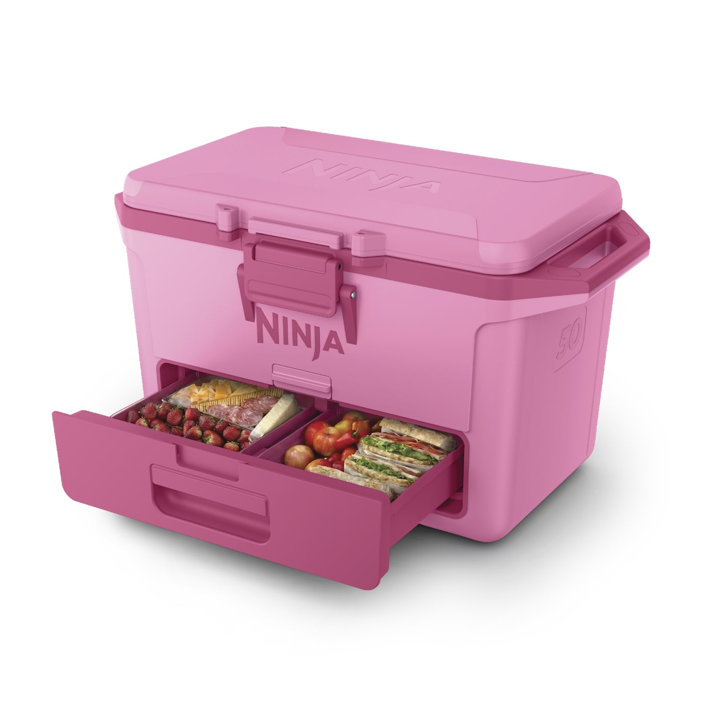 Ninja FrostVault 50qt Cooler in Pink - Image 9