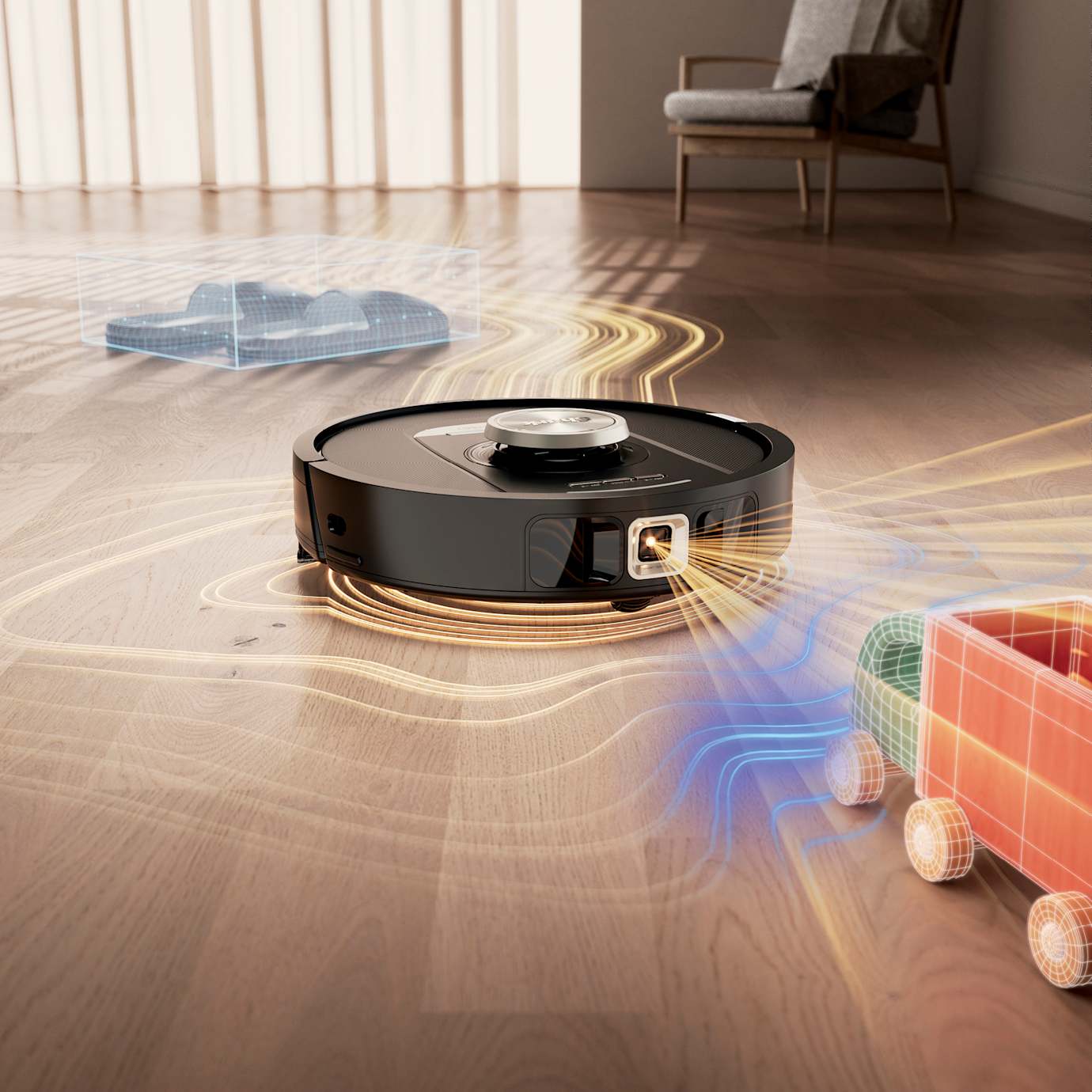 Shark PowerDetect NeverTouch Pro Robot Vacuum and Mop - Image 4