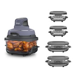Ninja Crispi Glass Air Fryer with 5 Containers