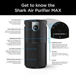 Alternative view of Shark HEPA Air Purifier Max