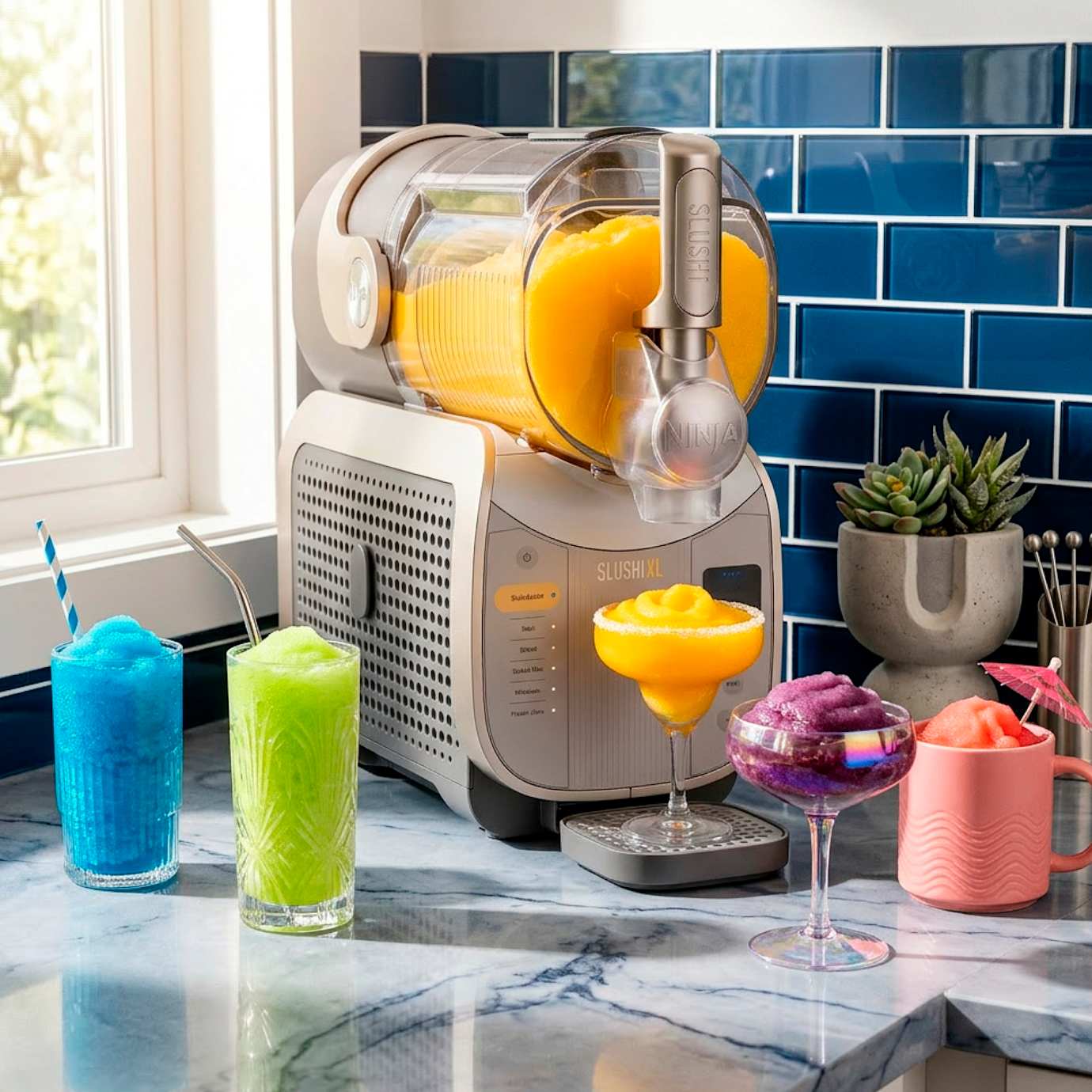 Ninja SLUSHi XL Slushie Machine in Green, 10+ Servings - Image 13