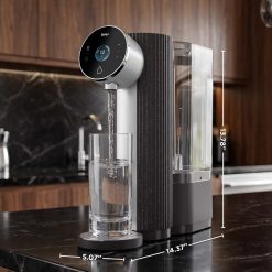 Alternative view of Ninja HydraSense Countertop Water Filtration System in Blue