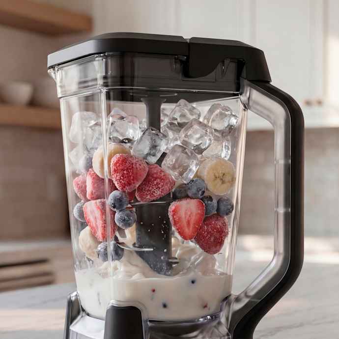 Ninja Professional Plus Blender Premier Series with Auto-iQ in Blue Macaroon - Image 11