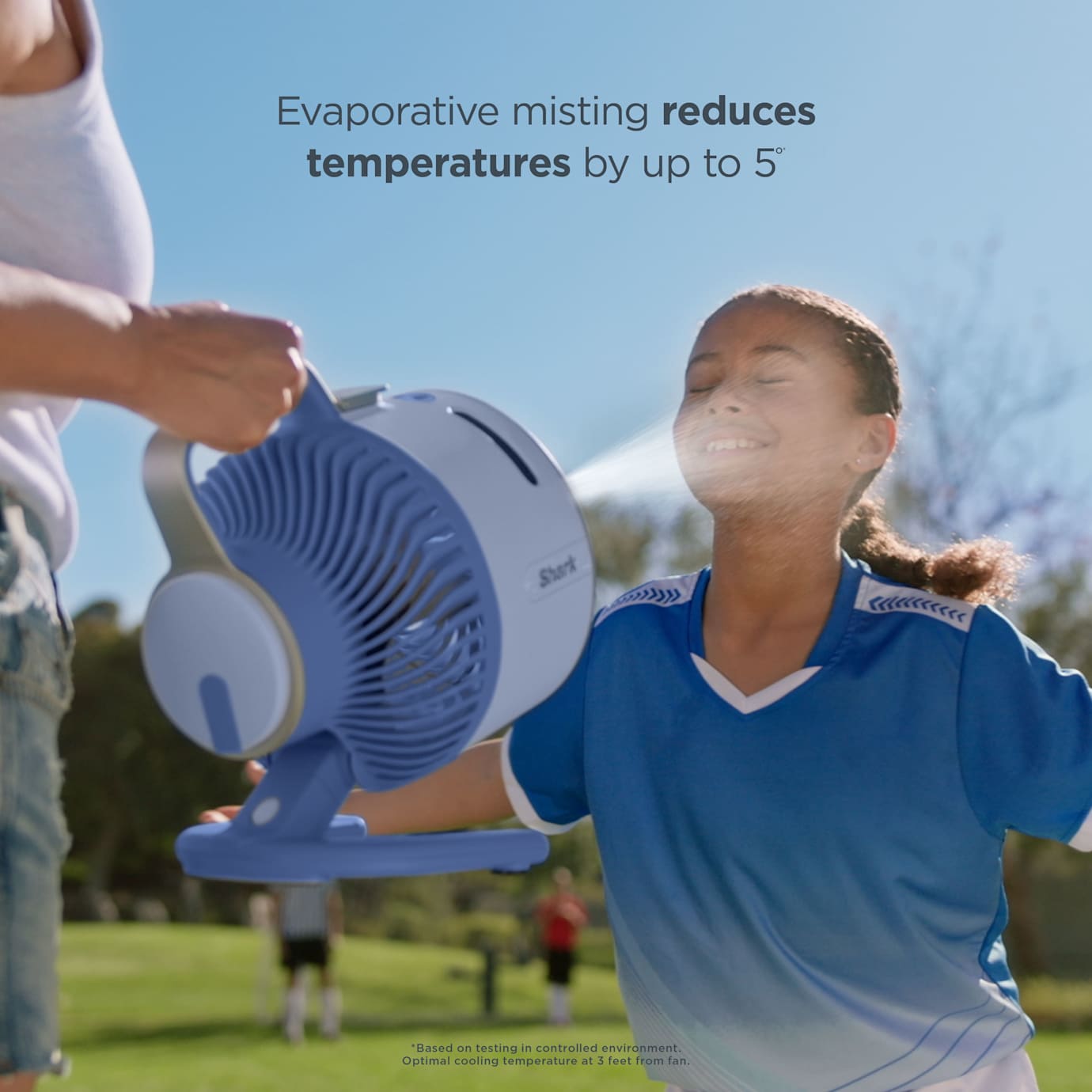 Shark Portable Misting Fan & Ninja 36 Can Backpack Cooler Bundle - Image 16