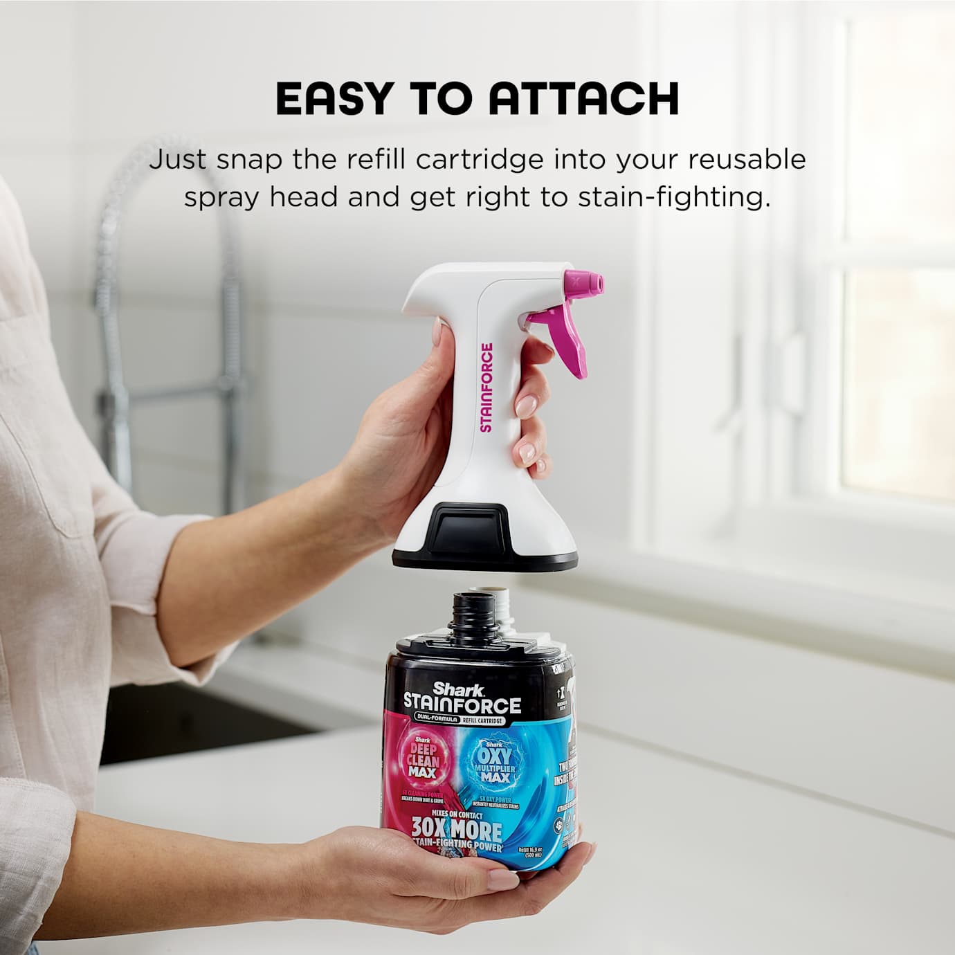 Shark StainForce Dual-Formula Refill Cartridge - Image 12