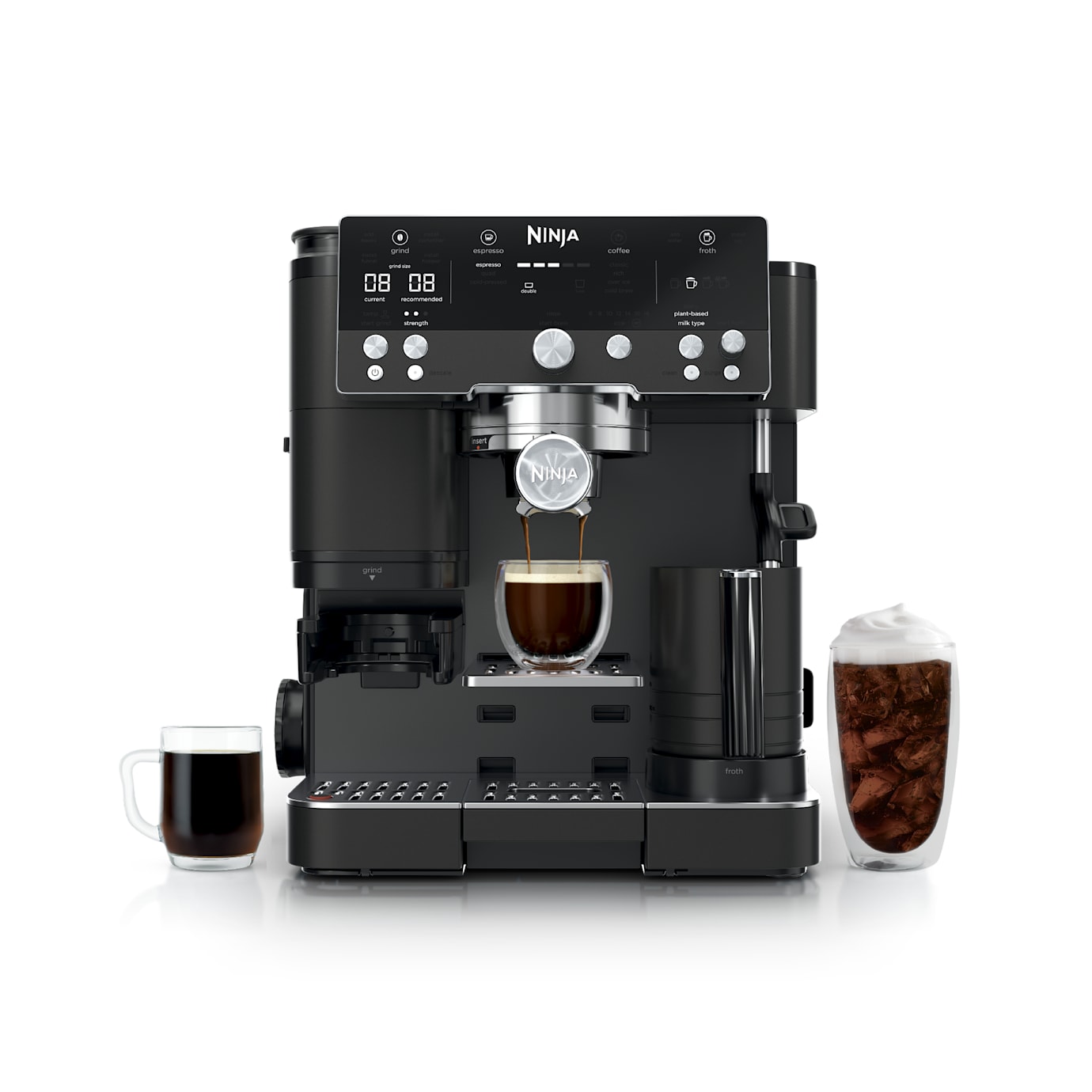 Ninja Luxe Café Premier Espresso Machine in Black