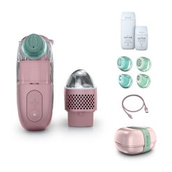 Alternative view of Shark FacialPro Glow & Depuffi At-Home Hydrating Facial System in Strawberry Matcha